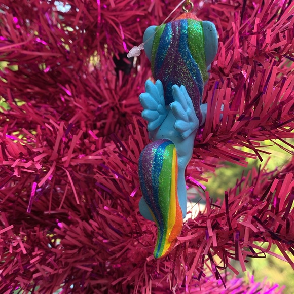 Rainbow My Pretty Pony Christmas Ornament - Picture 3 of 6